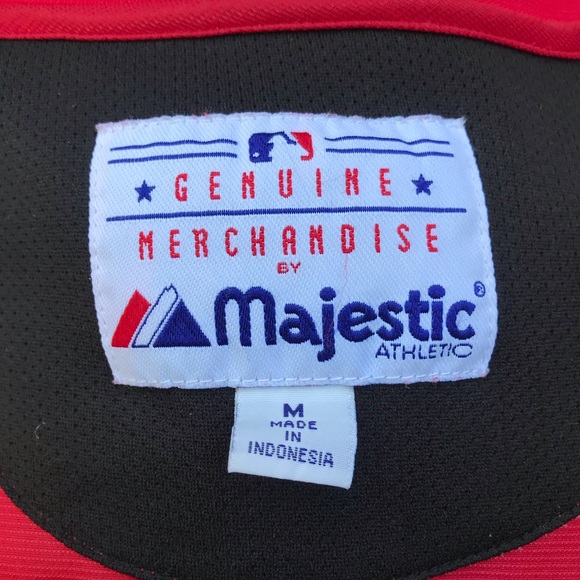 Reds Men Genuine Merchandise /Majestic windbreaker - Picture 5 of 6